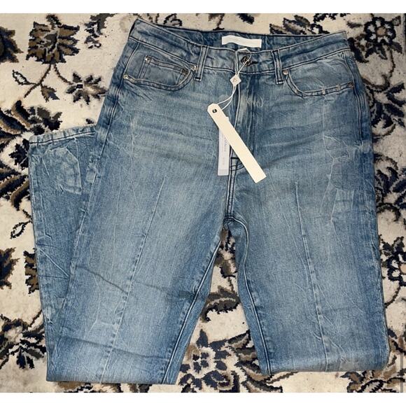 Jonathan Simkhai Jensen Darted Denim Jean - Picture 8 of 9